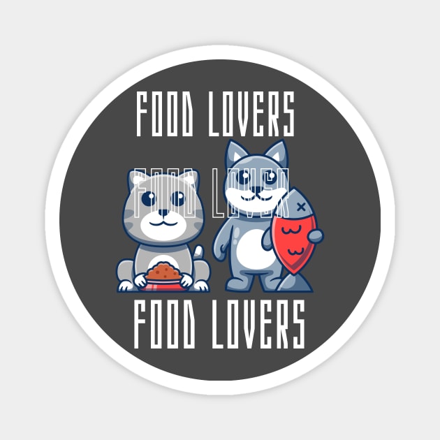 Pet lover T-shirt Magnet by Melchi